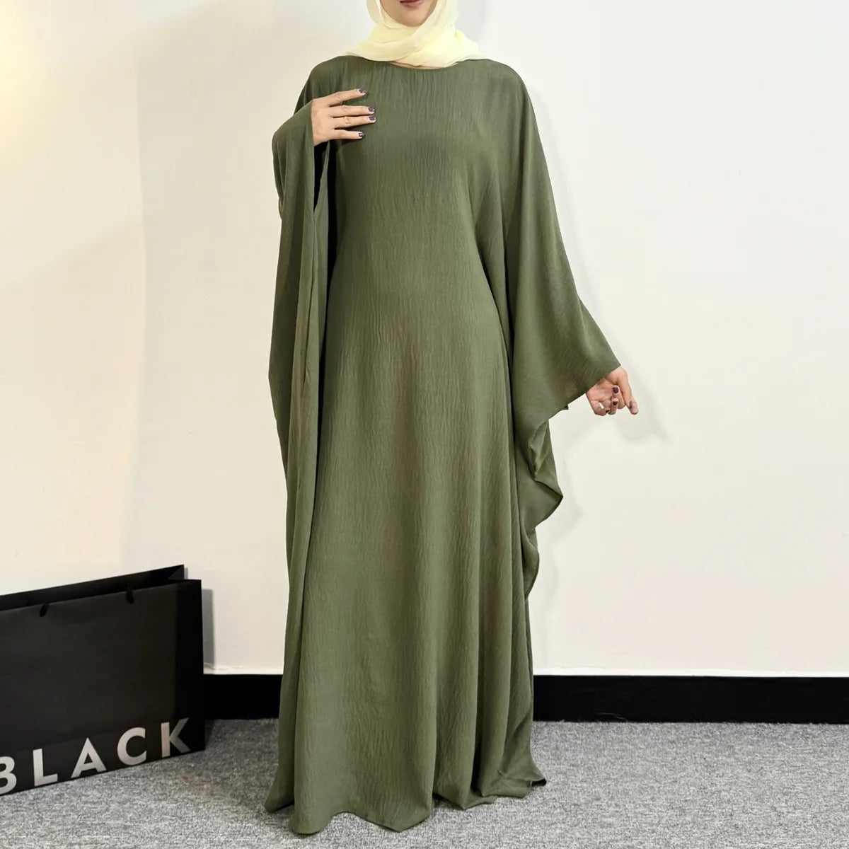 Abaya Army Green