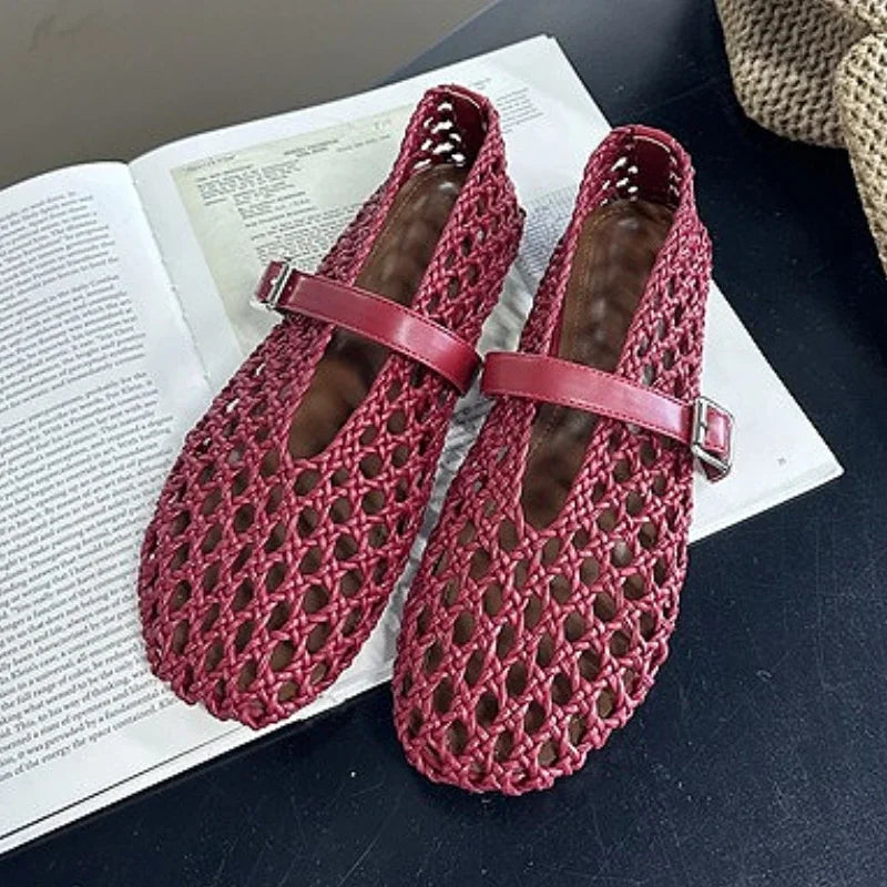 Women Sandals Red