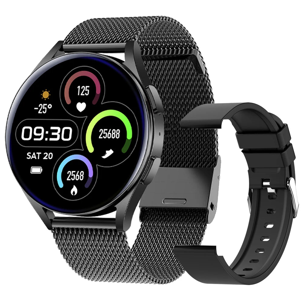 Smartwatch Black Mesh