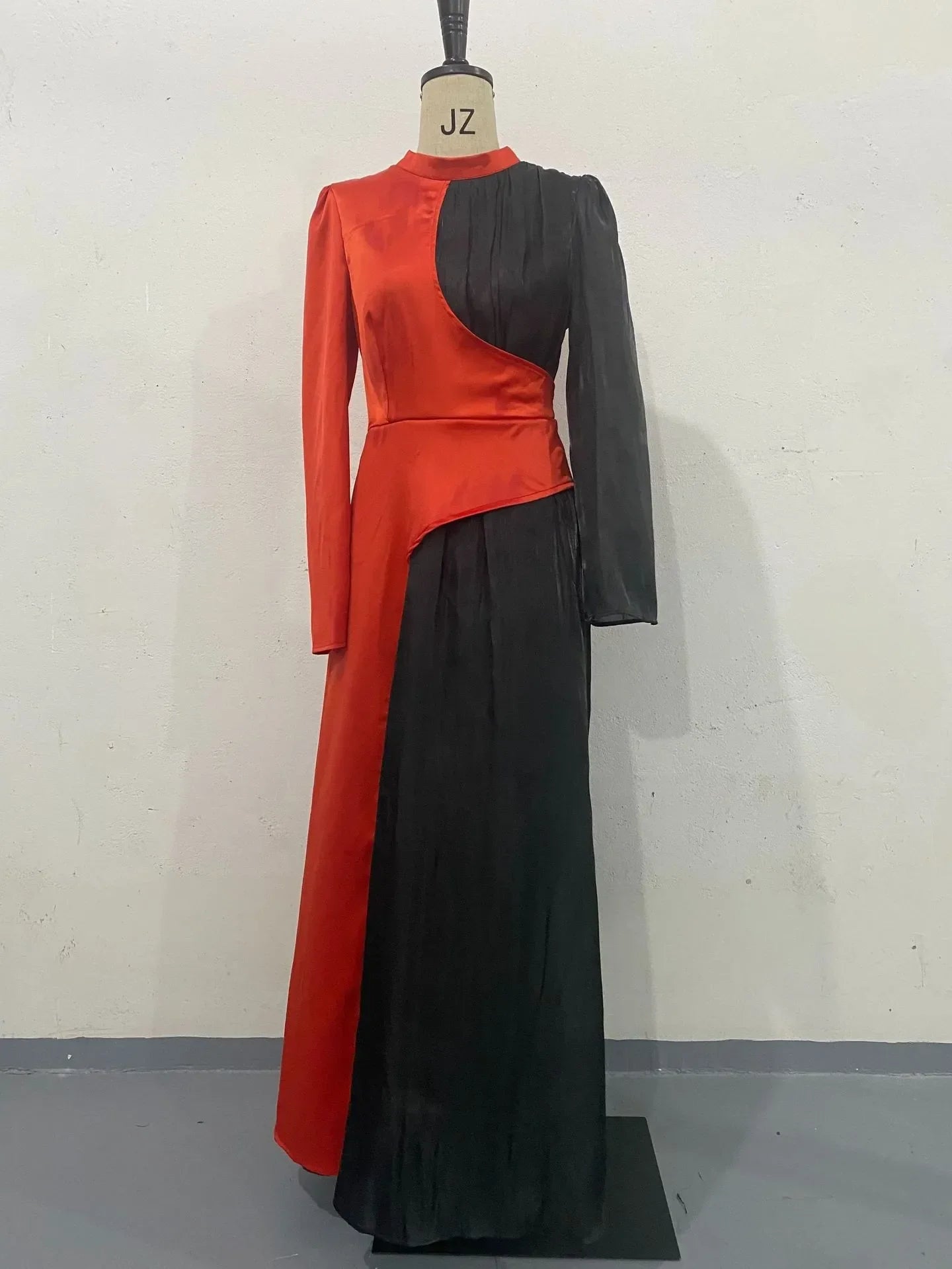 Vestido Elegante Black Red