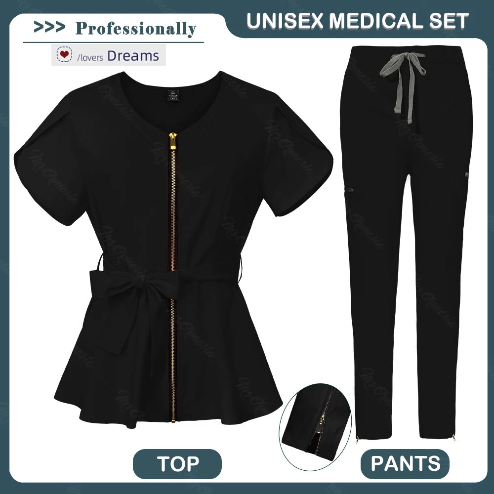 Unisex Medical Set Black