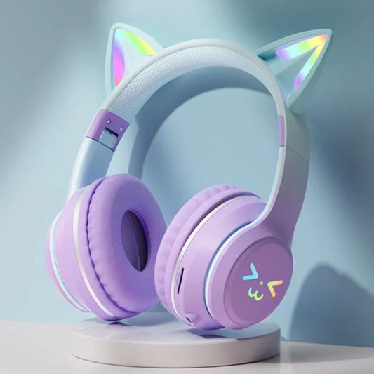 Auriculares Cat Purple
