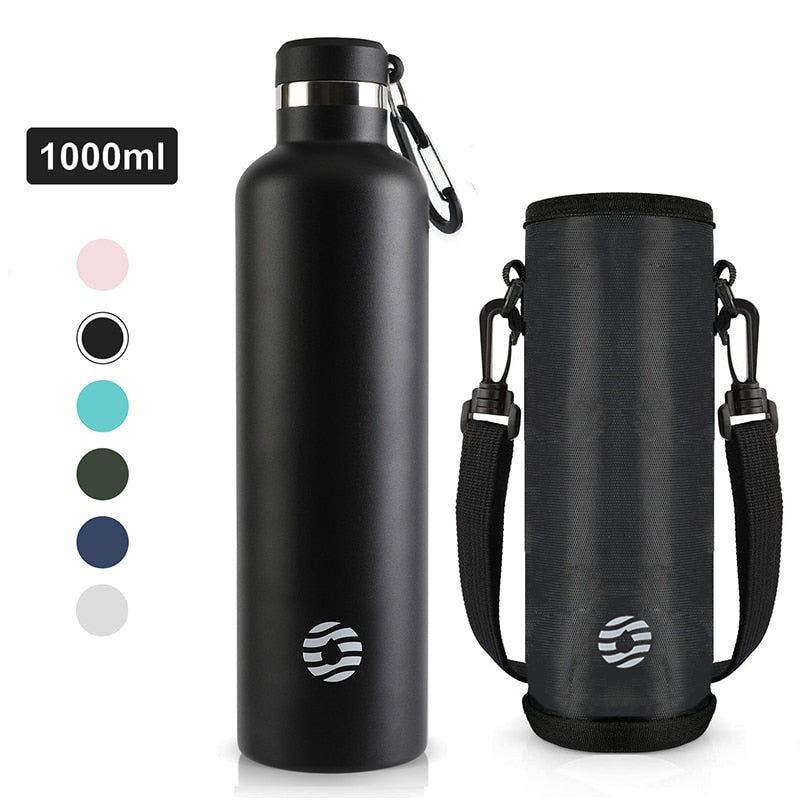 Sports Flask Vacuum Insulated Water Bottle Leak Proof BPA Free