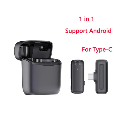 Micrófono Inalámbrico 1 in 1 Support Android For Type-C