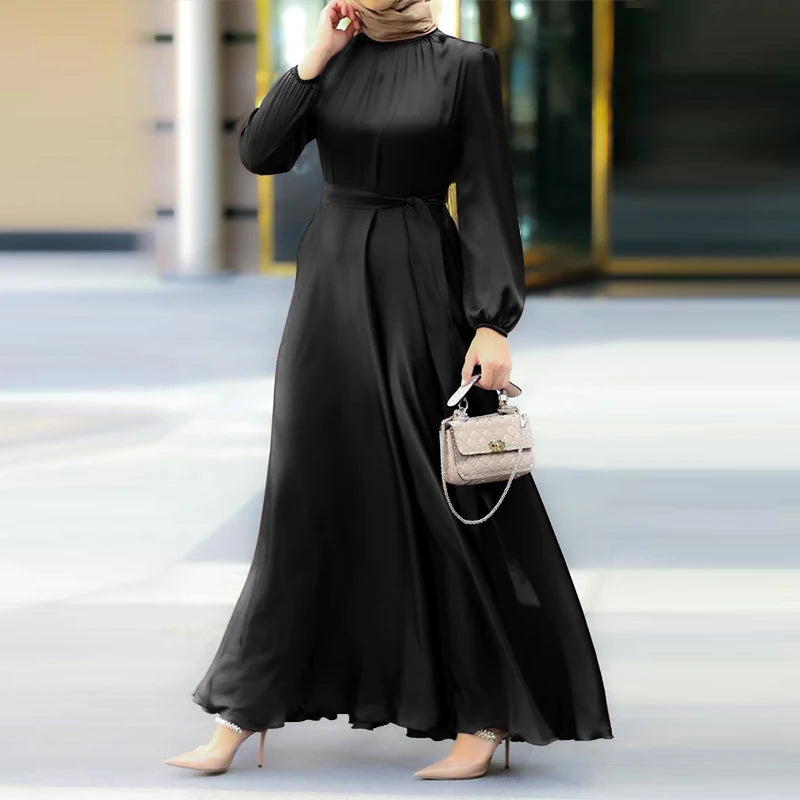 Vestido musulmán negro