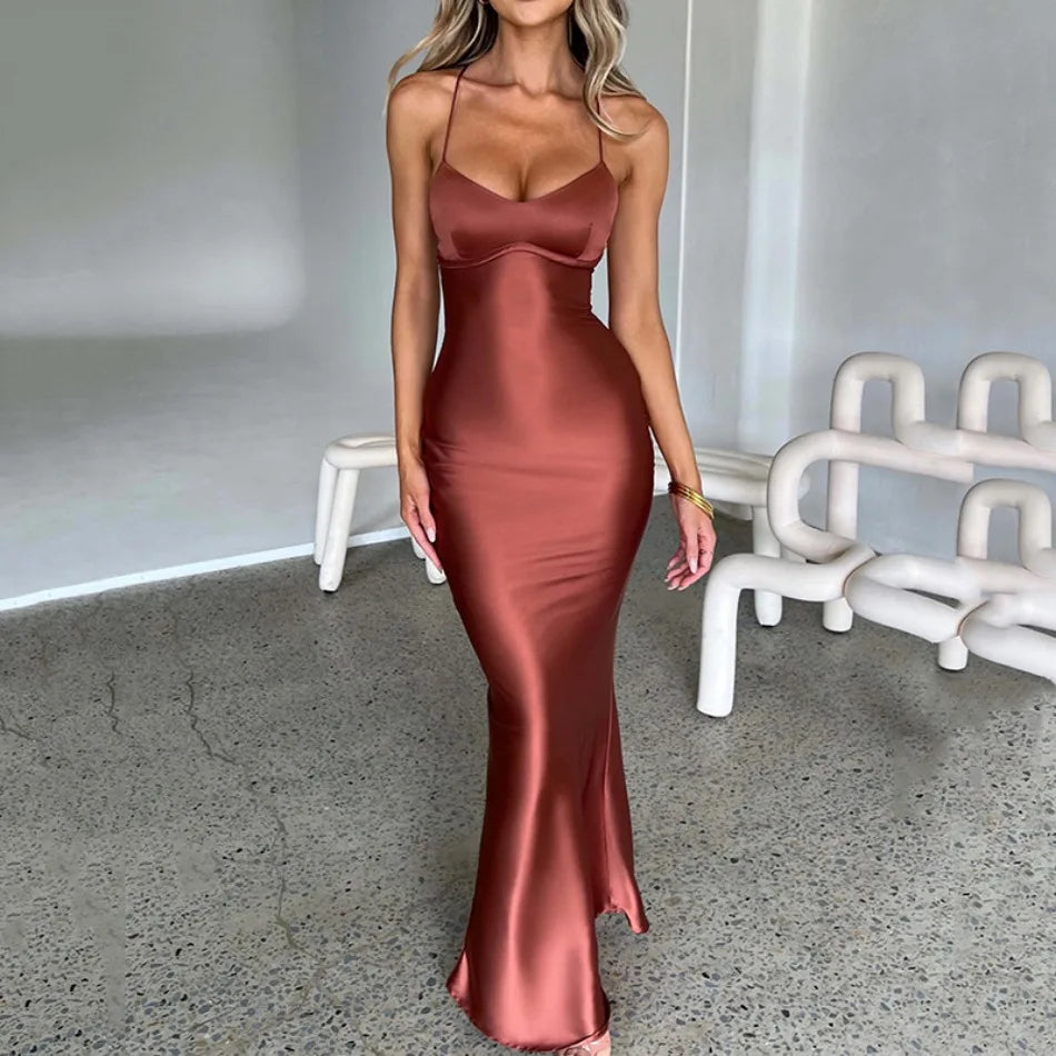 Party Dress Burgundy
