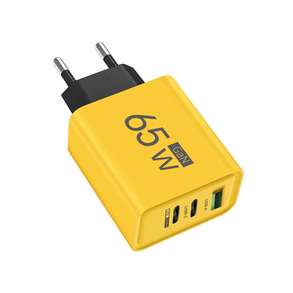 CArgador EU USB YEllow