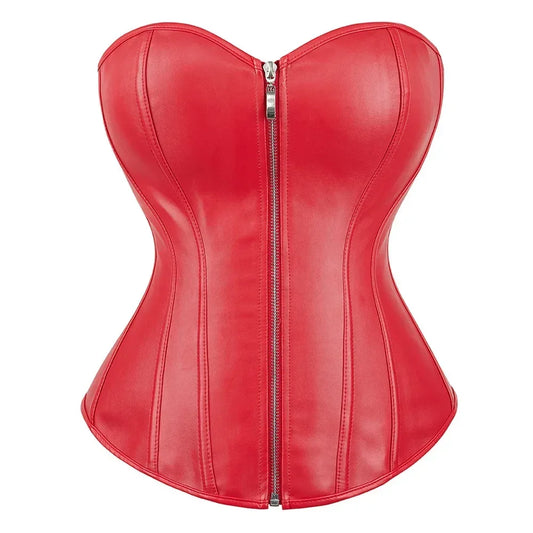 Elastic Corset Red