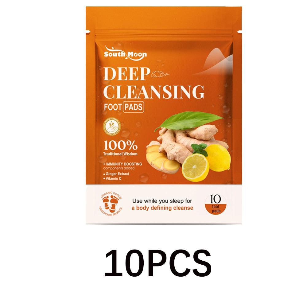 Foot Patches Detoxification Body Toxins Cleansing