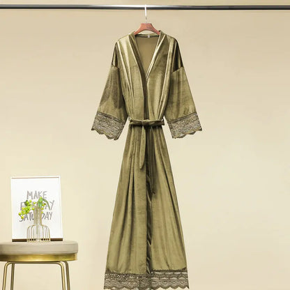 Kimono Dark Green