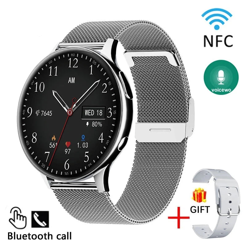 Smartwatch Mesh Belt Silver