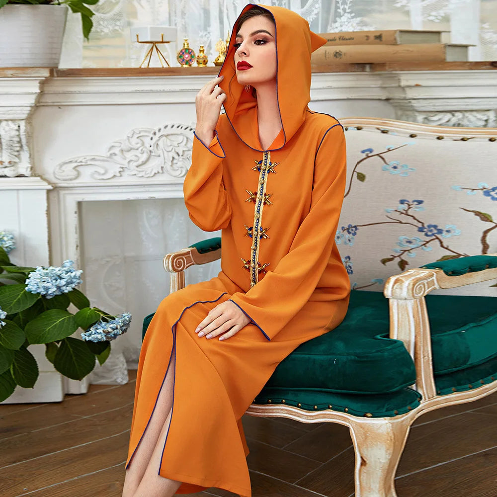 Jilbab Orange