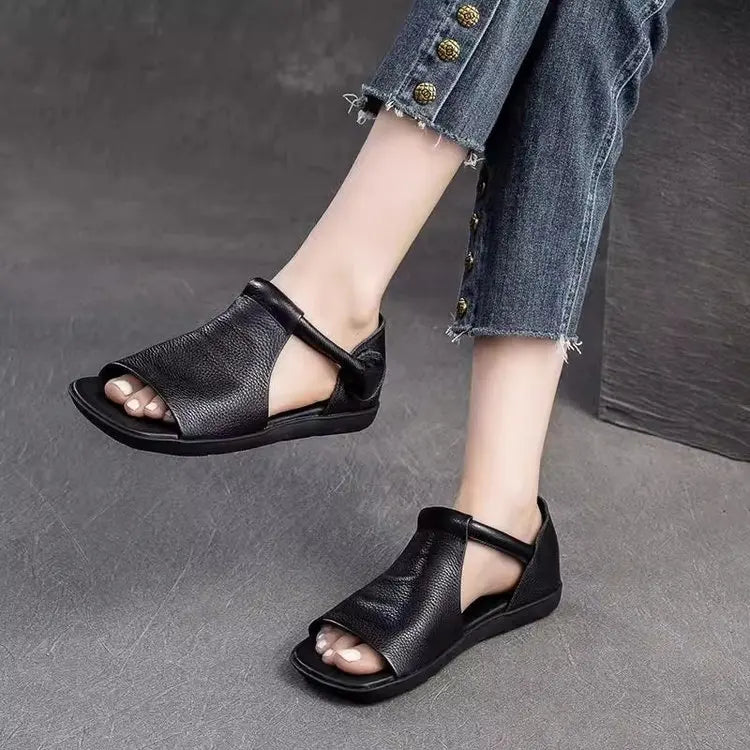 Flat Sandals Black