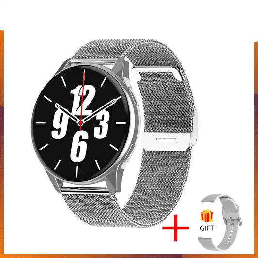 LIGE Smartwatch Mesh Strap Silver