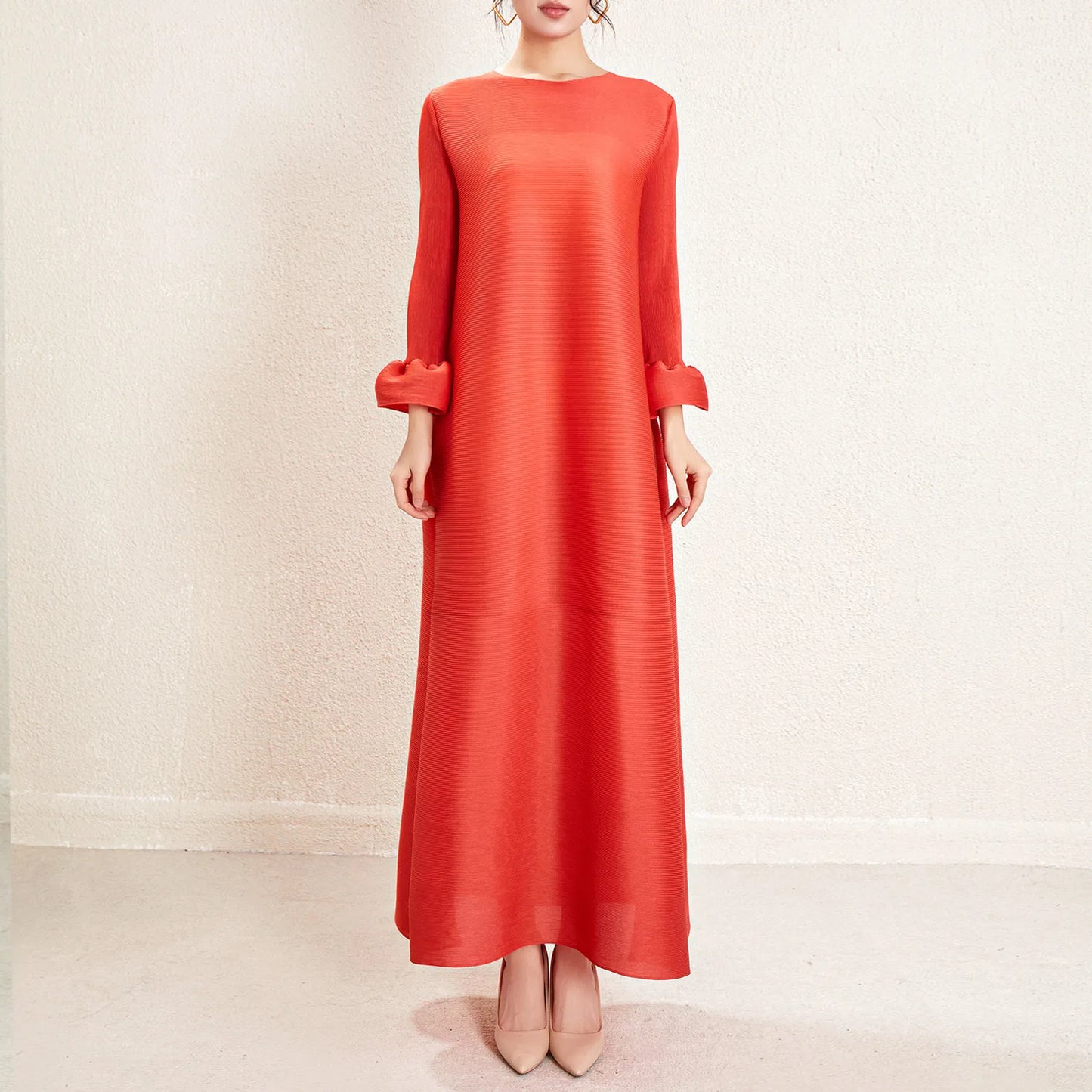 Elegant Dress Orange