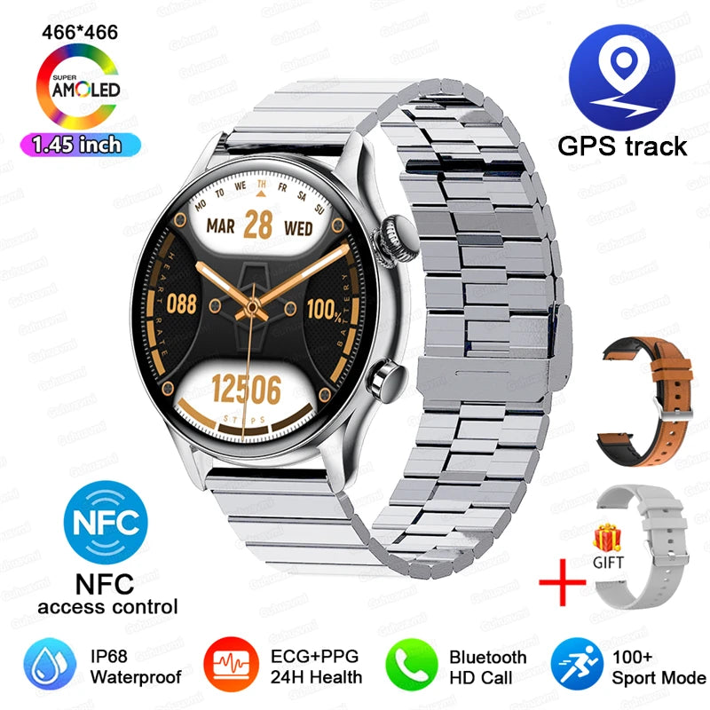 Smartwatch Silver Steel B2