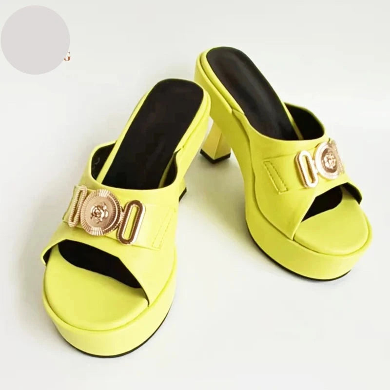 Zapatos de tacón Yellow