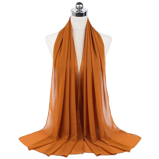 Muslim Hijab Shawls Scarf Modal Cotton Wraps 70*180cm