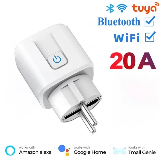 Enchufe inteligente con Wifi y Bluetooth de 20A