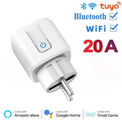 Enchufe inteligente con Wifi y Bluetooth de 20A