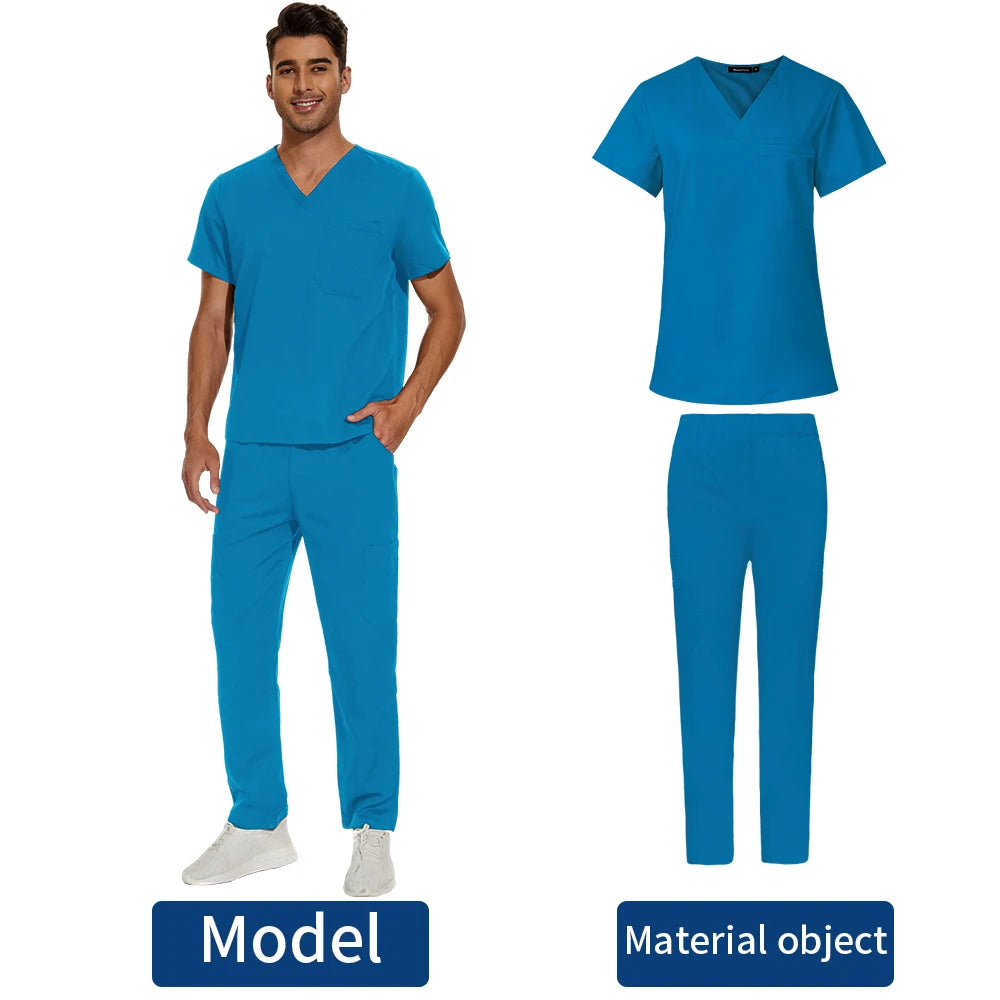 Men's Scrubs Blue