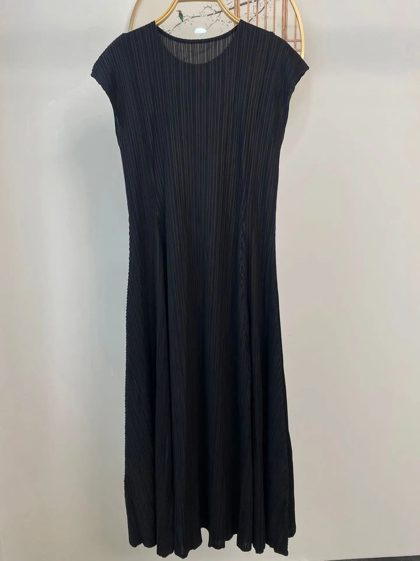 Folds Dress Black