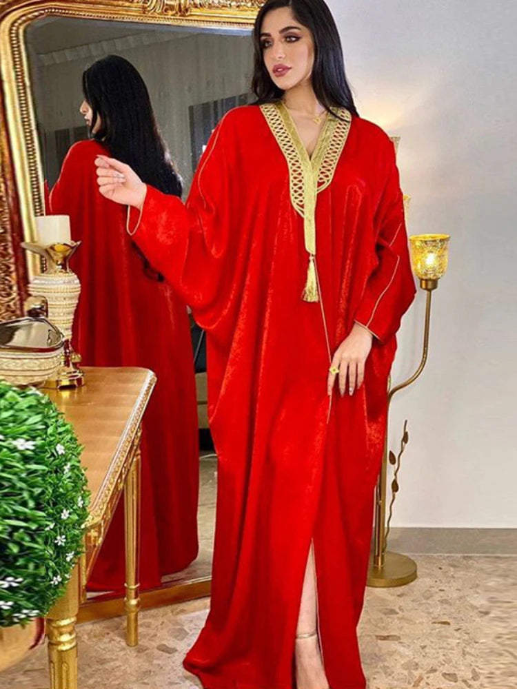 Abaya Red