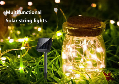 Waterproof Garland Solar Power Lamp For Garden Decoration