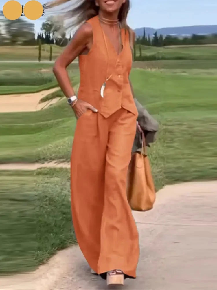 Traje para mujer Orange