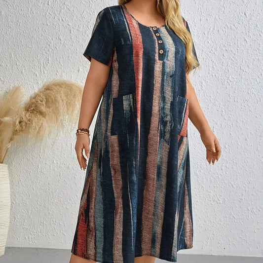 Oversized Dress Brown