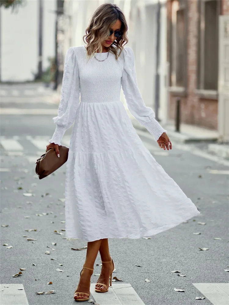 Vestido Liso White