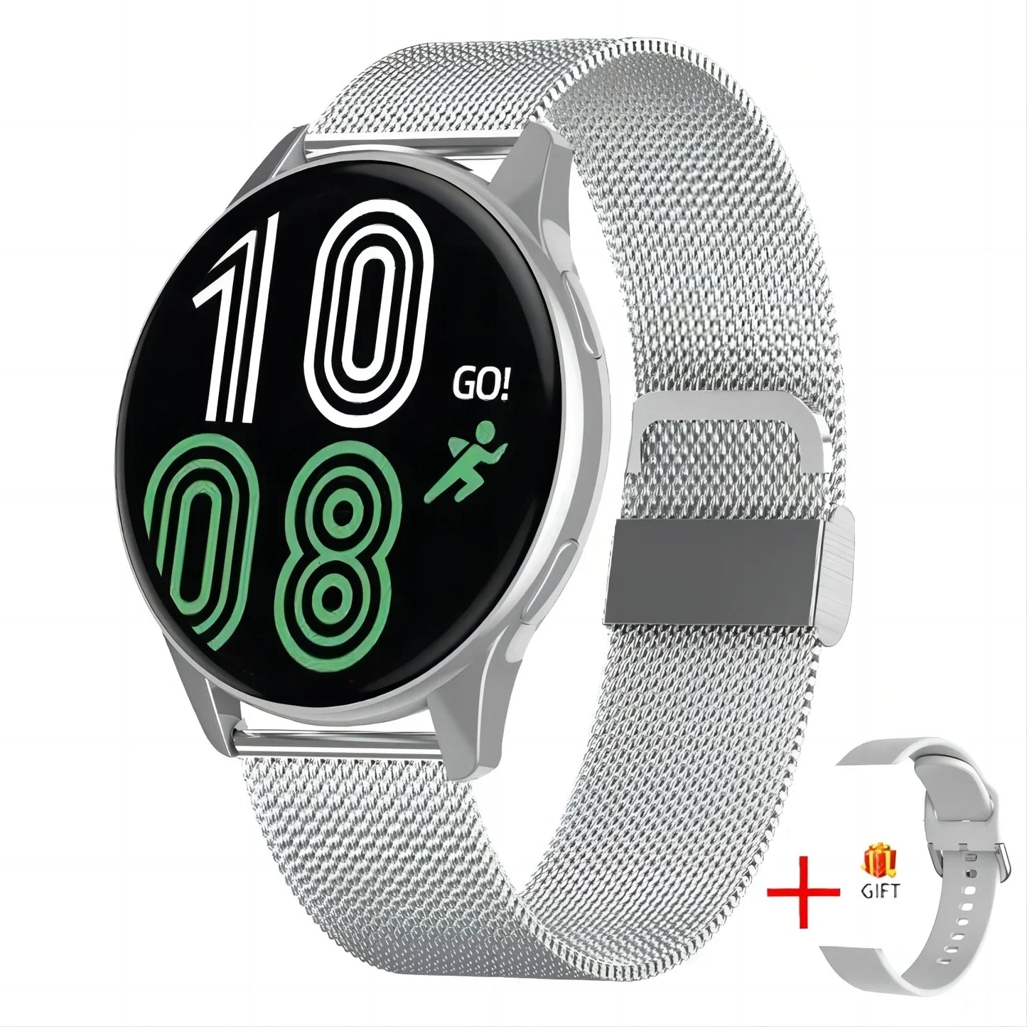 Smartwatch Mesh Belt Silver