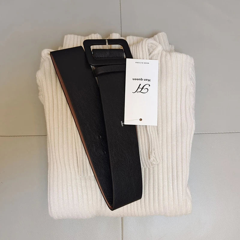 Turtleneck Sweater Beige
