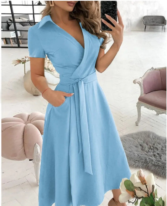 Summer Dress Blue