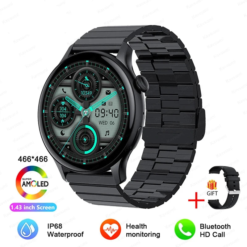 Smartwatch Black Steel B