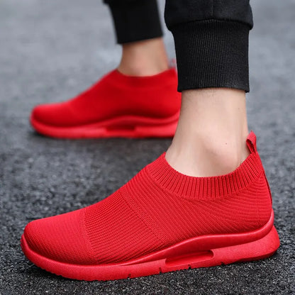 Zapatos ligeros rojos para mujer