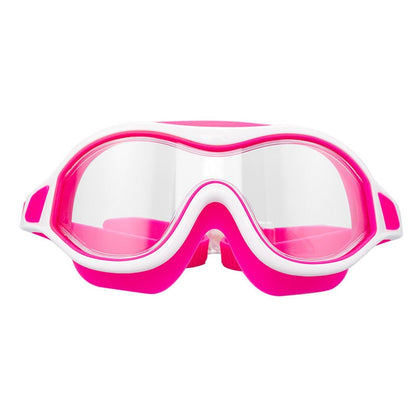 Large Frame Swimming Goggles for Adults HD Antifog Swim Glasses