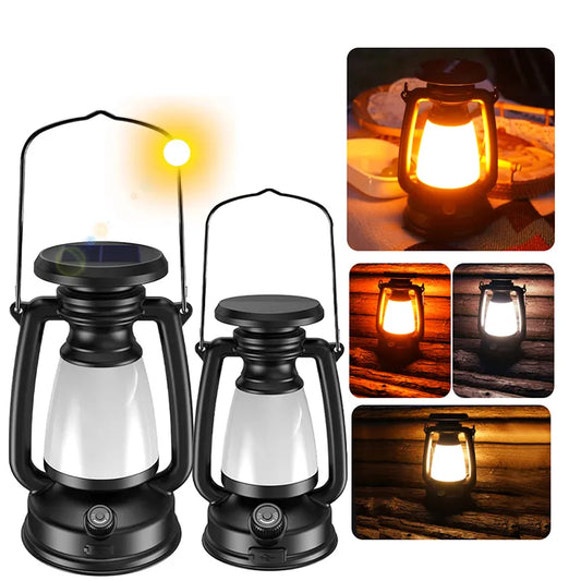 Lantern USB Rechargeable And Solar Energy Charging