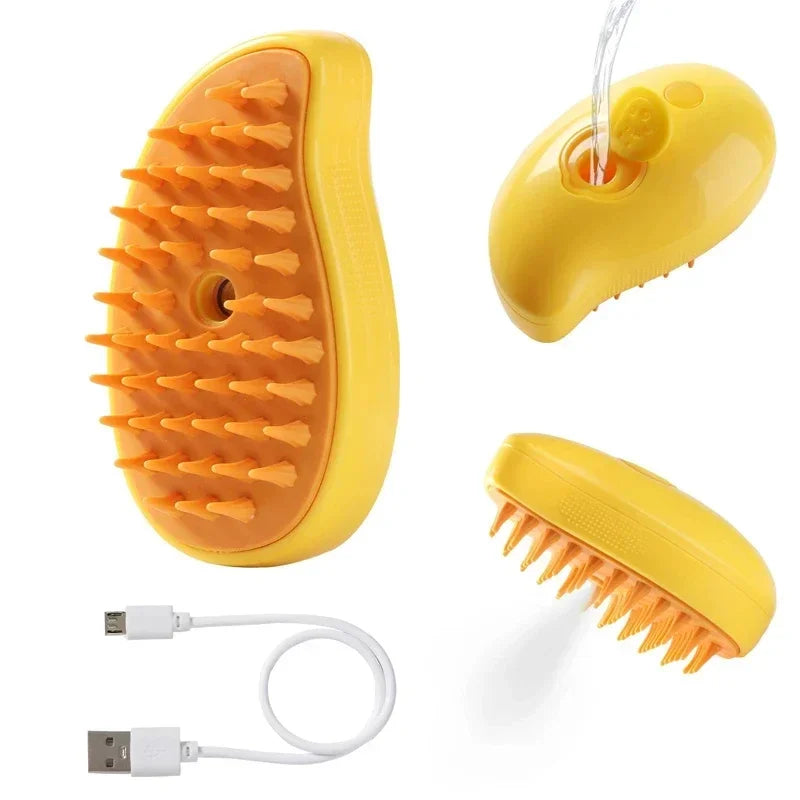 Pet Brush Yellow