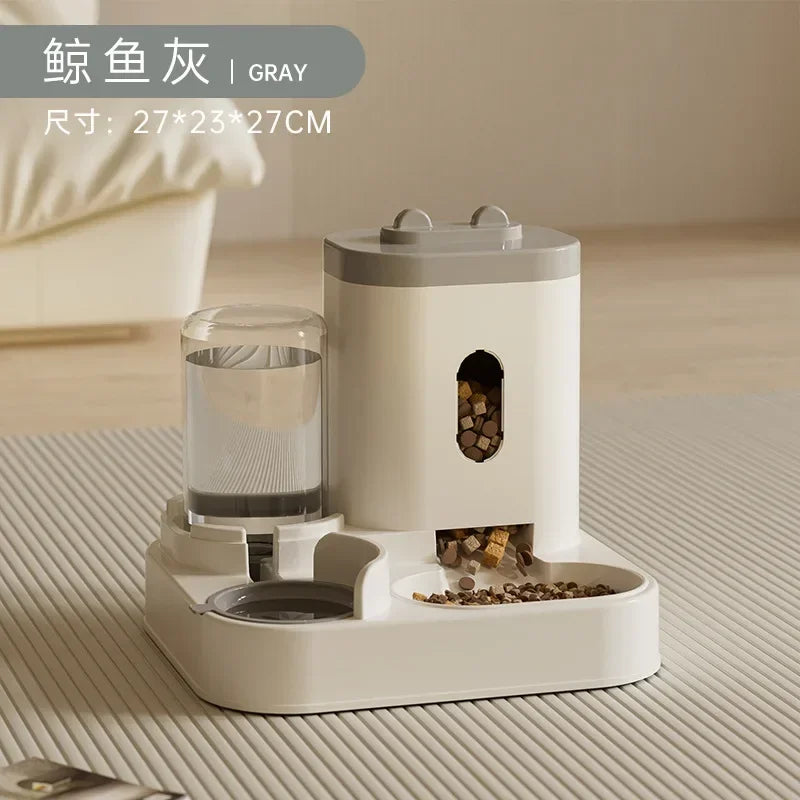 Automatic Feeder Cat Grey