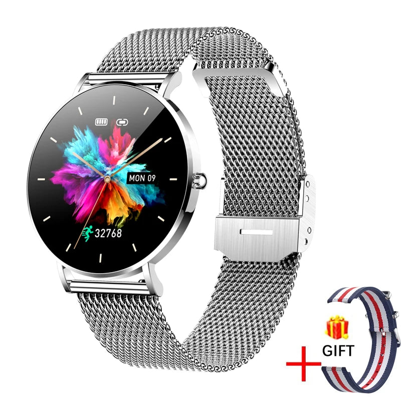 Smartwatch Mesh Belt Silver