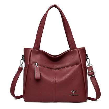 Crossbody Bags Wine Red