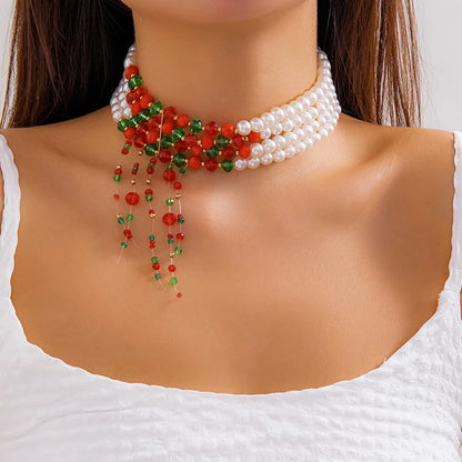 Collar White Multicolor