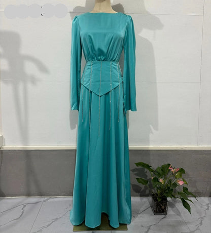 Abaya Cyan