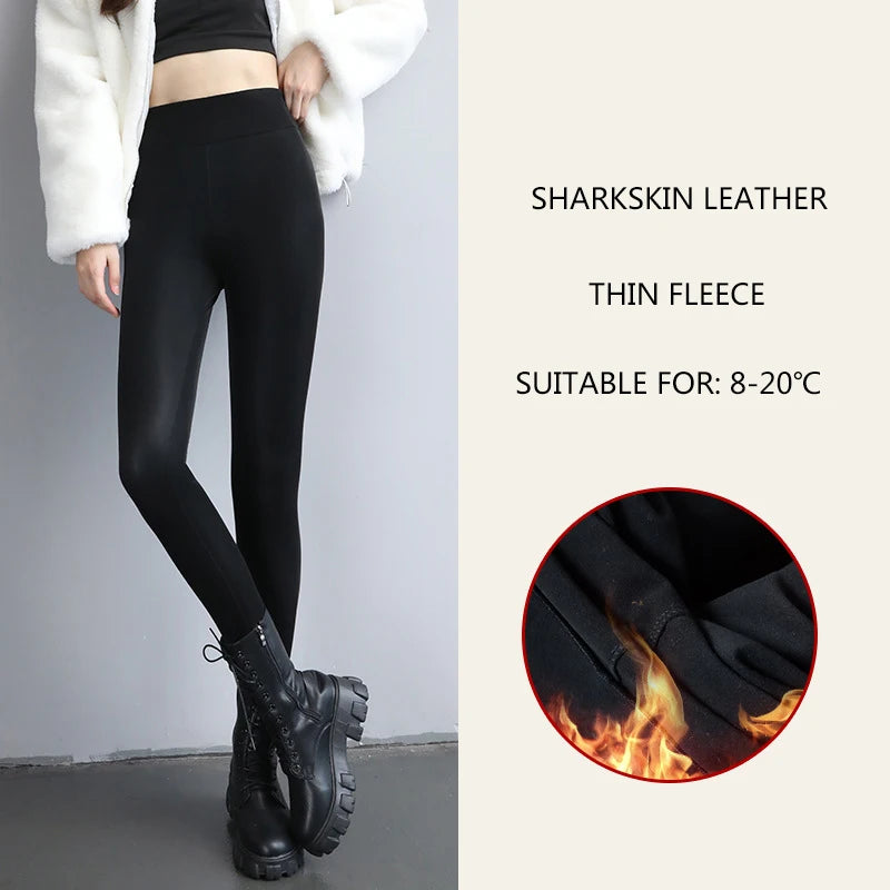 Mallas térmicas Sharkskin Leather Thin Fleece 8-20ºC
