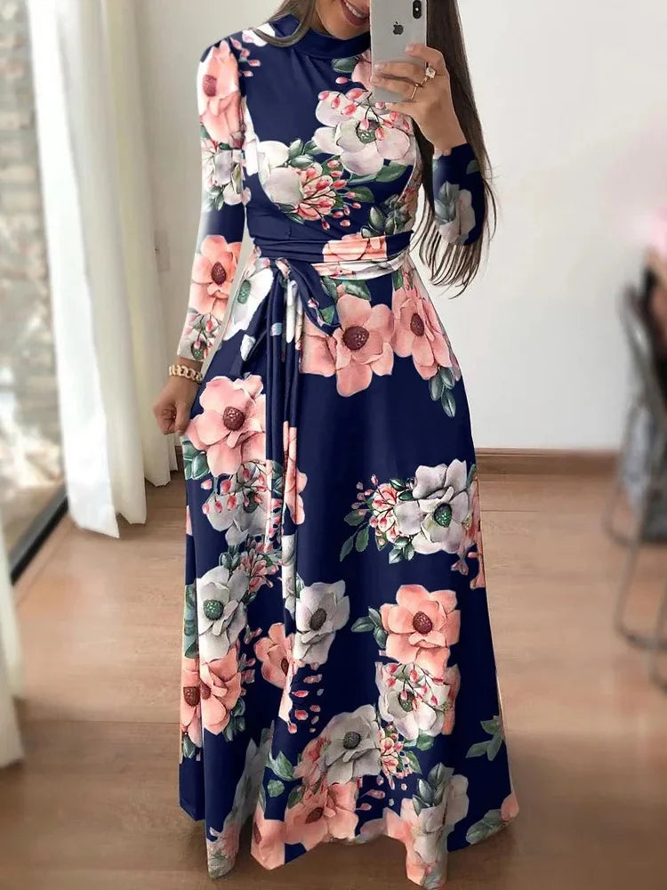 Floral Dress Long Sleeve