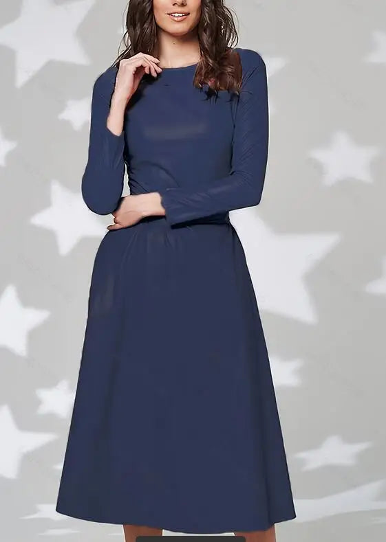 Vestido PU Navy Blue