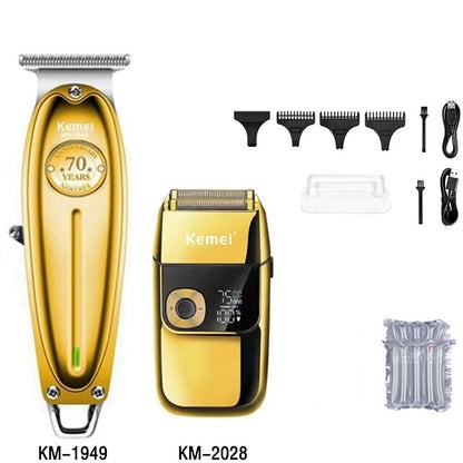 Kit Electric Cordless Hair Trimmer Hair Cut Machine