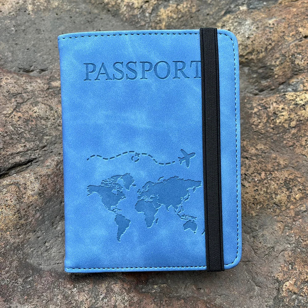 Passport Cover Blue