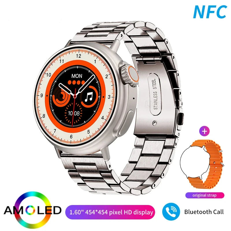 LIGE Smartwatch Steel Strip Silver